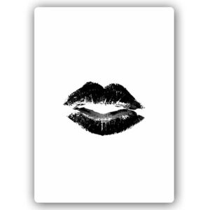 Kovový obraz - Black Lips