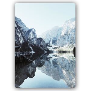 Kovový obraz - Marina In The Mountains