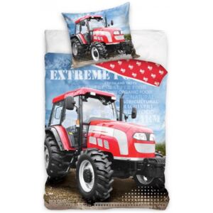 TipTrade (CZ) · Bavlnené posteľné obliečky Traktor - Extreme Power - 100% bavlna vysokej kvality Renforce - 70 x 90 cm + 140 x 200 cm