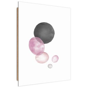 Decopanel - Black And Pink Circles