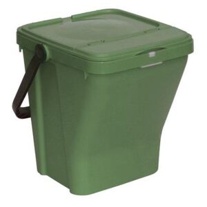 Odpadkový kôš Rolland na triedený odpad, objem 35 l, zelený