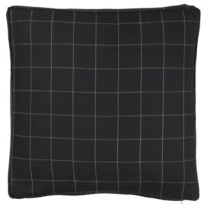 Obliečka na vankúš checkered black 45 x 45 cm (kód PAPALETO na -20 %)