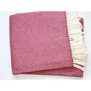 Ružová deka Euromant Zen, 140 x 180 cm