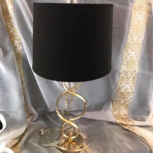 Darčeky.Online Luxusná čierno-zlatá lampa