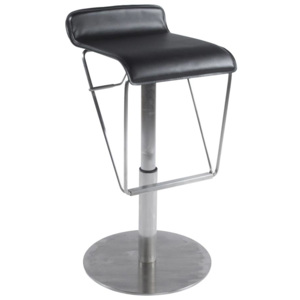 Moderná barová stolička Jacob čierna