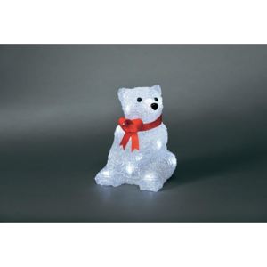 Akrylátový LED ľadový medveď