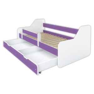 Detská posteľ Dione 160x80 fialová