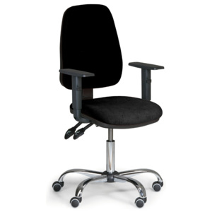 Kancelárska stolička ALEX, čierna