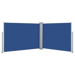 Zaťahovací bočná markíza 120x1000 cm Dekorhome Modrá