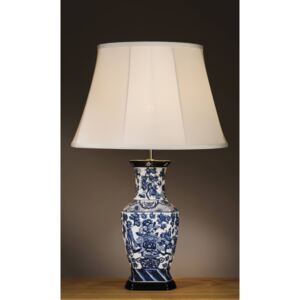 Stolná lampa Blue Hexagon Vase