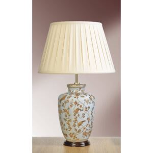 Stolná lampa Gold Birds Berries