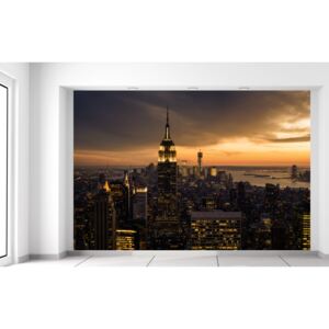 Gario Fototapeta New York pri západe slnka Rozmery (š x v): 200 x 135 cm, Materiál: Latexová (lepidlo zadarmo)