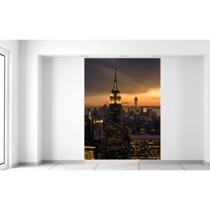 Gario Fototapeta New York pri západe slnka Rozmery (š x v): 150 x 200 cm, Materiál: Latexová (lepidlo zadarmo)