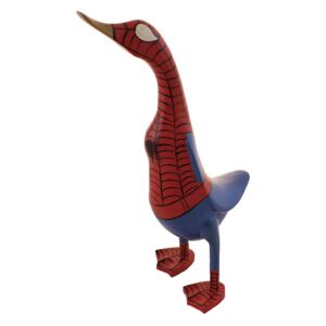 Drevená kačica Spiderman 40 cm