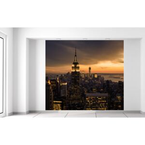 Gario Fototapeta New York pri západe slnka Materiál: Vliesová (lepidlo zadarmo), Veľkosť: 268 x 240 cm