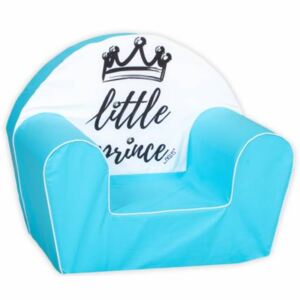 Delsit Detské kresielko, pohovka LUX Little Prince, modré Baby Nellys 112010