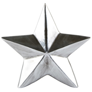Dekoratívna soška KJ Collection Star Silver, výška 14 cm