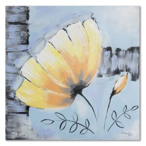 Obraz CARO - Yellow Flower 3 20x20 cm