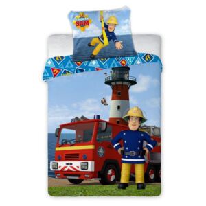 Faro Detské obliečky Požiarnik Sam 135x100 cm