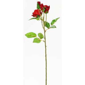 Ruža červená zamat 48cm - Umelé kvety