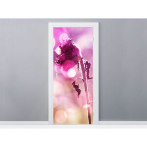 Gario Samolepiaca fólia na dvere Zvädnutý kvet 95x205cm