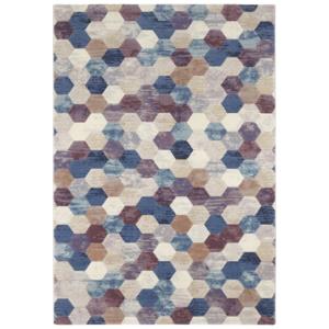 ELLE Decor koberce Kusový koberec Arty 103581 Blueberry/ Cream z kolekce Elle - 80x150