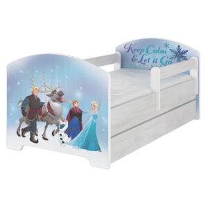 DO Frozen detská posteľ Disney 140x70