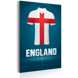 Bimago Plechová cedule - Football: England 31x46 cm