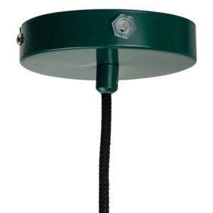 Dyberg Larsen Ejka závesná lampa z kovu, zelená