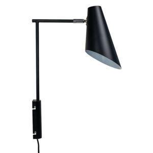 Dyberg Larsen Cale nástenné svetlo 46 cm čierna