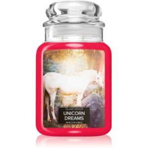 Village Candle Unicorn Dreams vonná sviečka (Glass Lid) 602 g