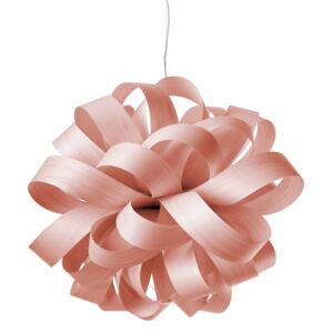 LZF Agatha Ball závesná lampa, 84x80cm, ružová