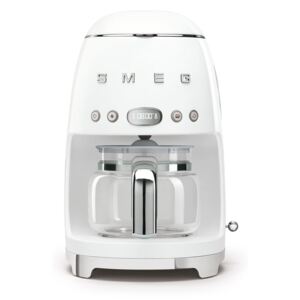 50's Retro Style kávovar na filtrovanú kávu 1,4l 10 cup biely - SMEG