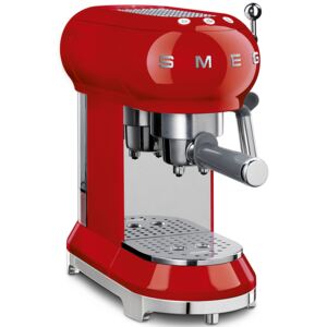 50's Retro Style pákový kávovar na Espresso / Cappucino 15 barov 2 cup červený - SMEG