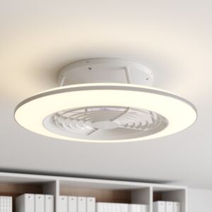 Arcchio Fenio LED stropný ventilátor, biela