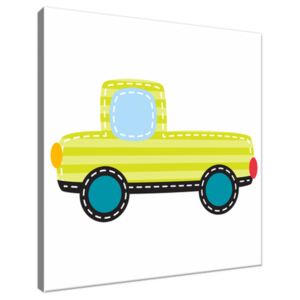 Obraz na plátne Žlté autíčko 30x30cm 2745A_1AI