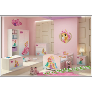 Moderné detské izby pre dievčatá Palce pets 3ks