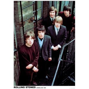 Plagát, Obraz - Rolling Stones - London 1965, (59.4 x 84.1 cm)