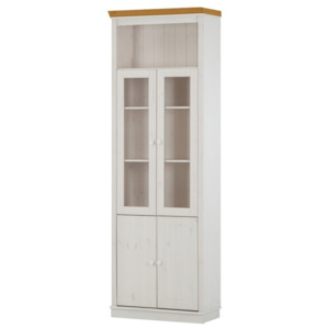 Biele dvere k vitríne z borovicového dreva Støraa Annabelle