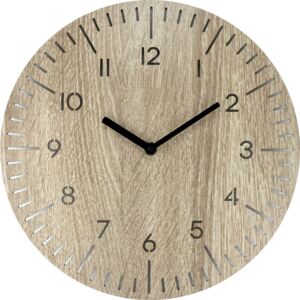 Nástenné hodiny drevené MPM E07.4120.50