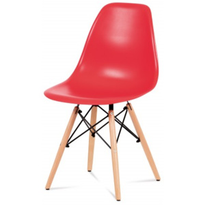 Mila - Jedálenská stolička červená