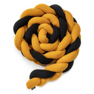 ESECO Mantinel pletený 220 cm black - mustard