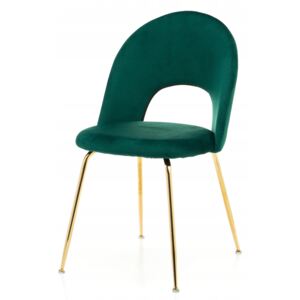 PROXIMA.store - Jedálenská stolička LUXURY II - zelená