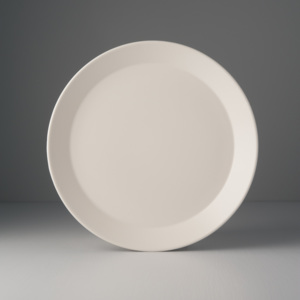 MIJ Okrúhly tanier s vyšším okrajom MT biely 26 cm