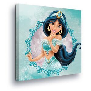 Obraz na plátne - Disney Jasmine Aladdin 40x40 cm