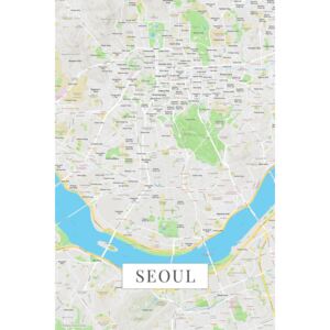 Mapa Seoul color