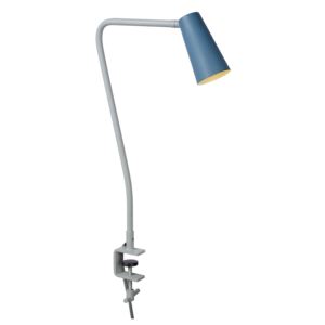 Stolná lampa BASTIN Clamp 1/GU10 Blue