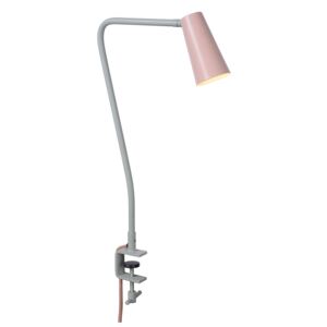 Stolná lampa BASTIN Clamp 1/GU10 Pink