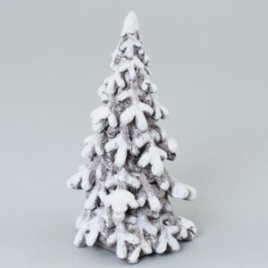 Vianočny stromček dekorácia polyresin 10x10x20cm