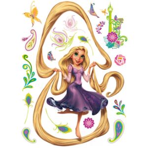 AG Design Rapunzel - nálepka na stenu 65x85 cm